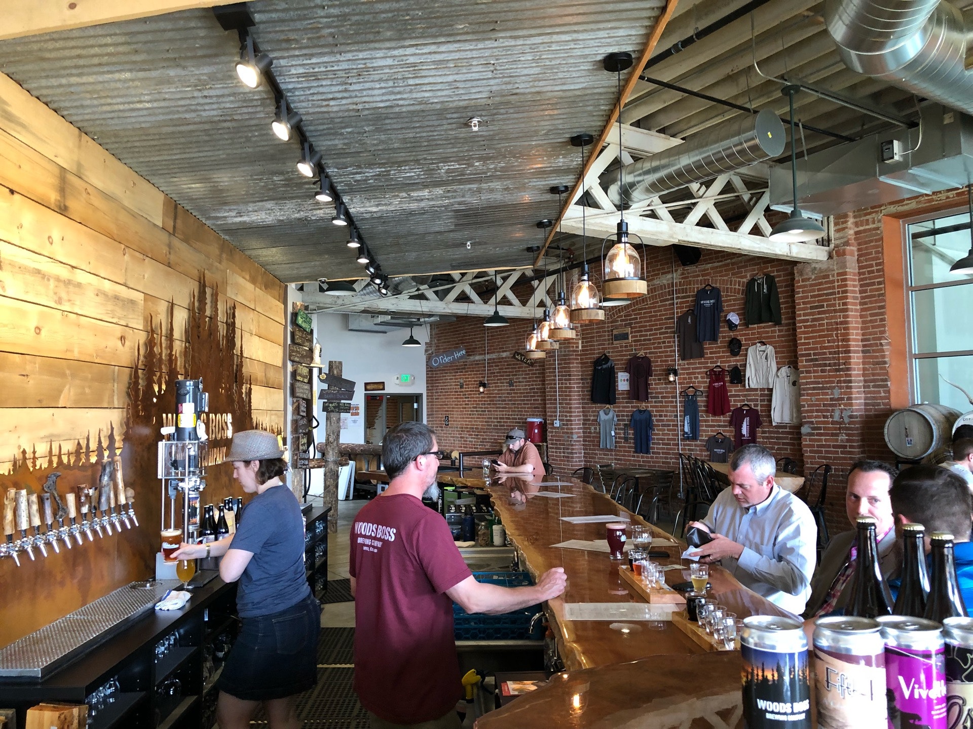 Checked in at Woods Boss Brewing