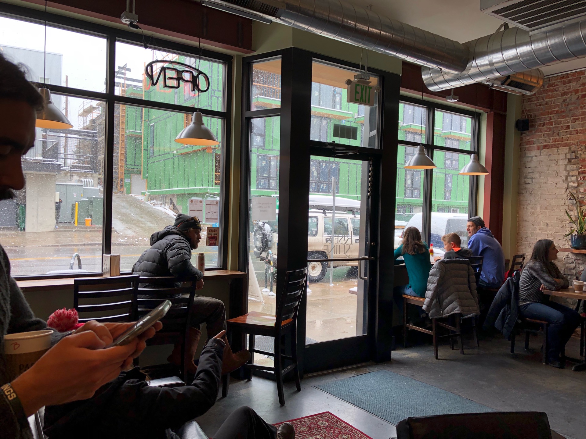 Checked in at Rise and Shine