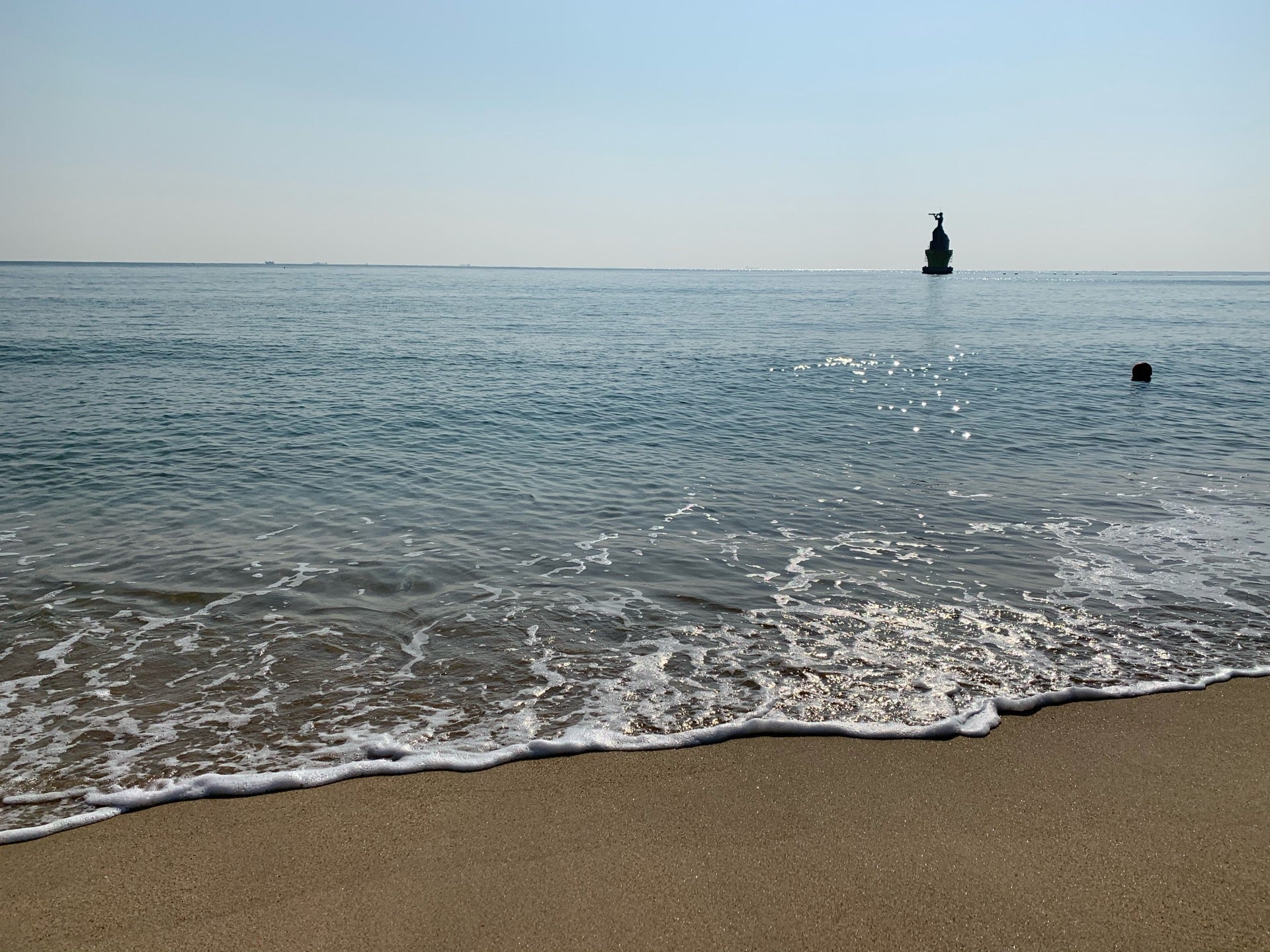 Checked in at Haeundae Beach (해운대해수욕장)