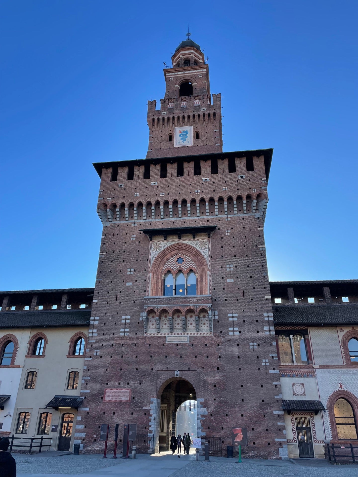 Checked in at Sforza Castle (Castello Sforzesco)