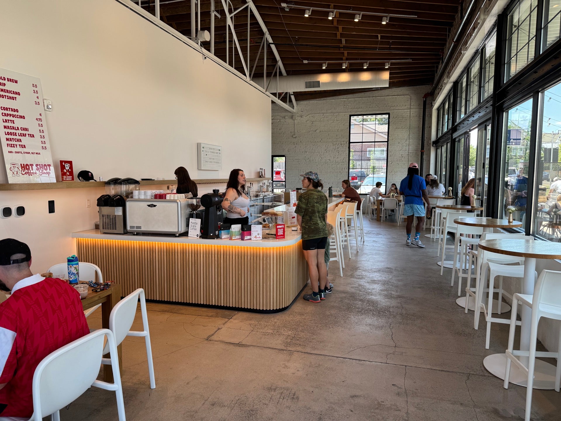 Checked in at Hot Shot Coffee Shop