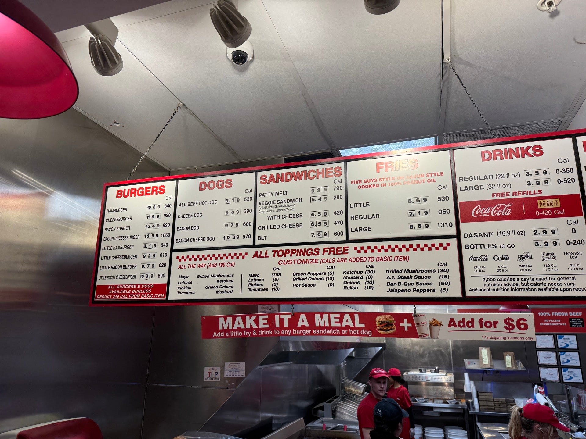 Checked in at Five Guys