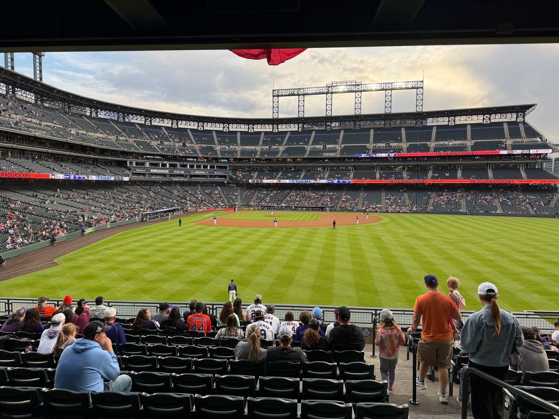 Checked in at Coors Field