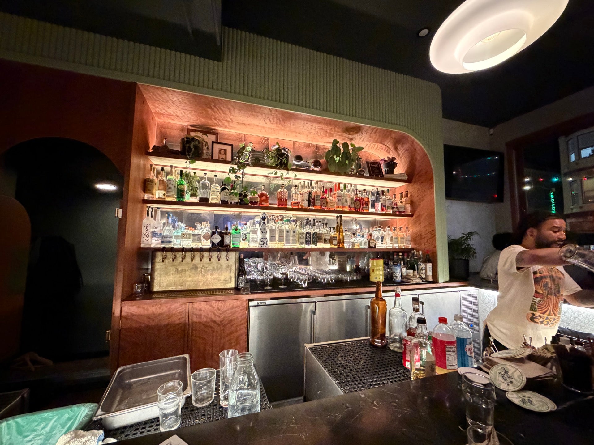 Checked in at April Jean