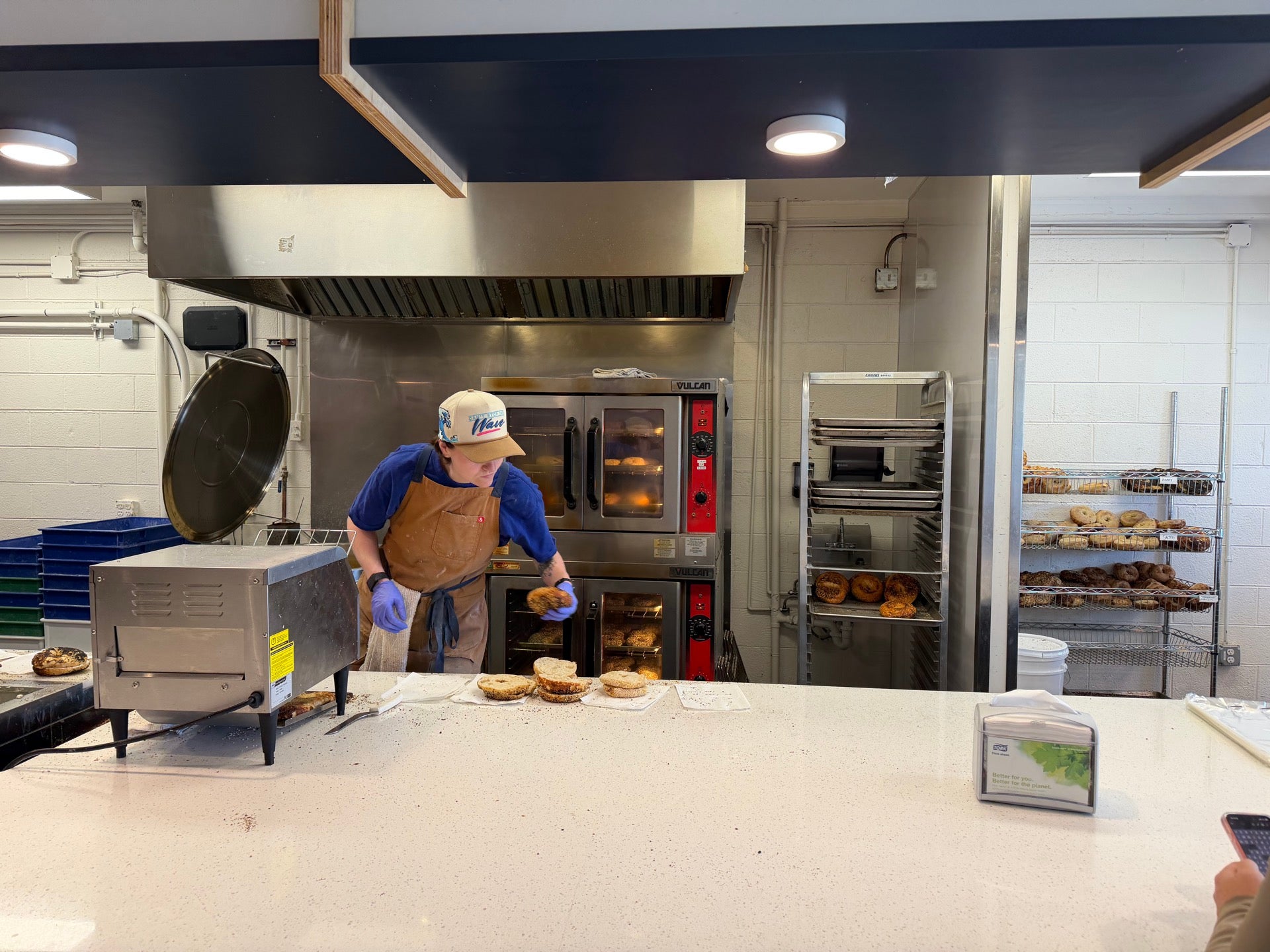 Checked in at Rich Spirit Bagels