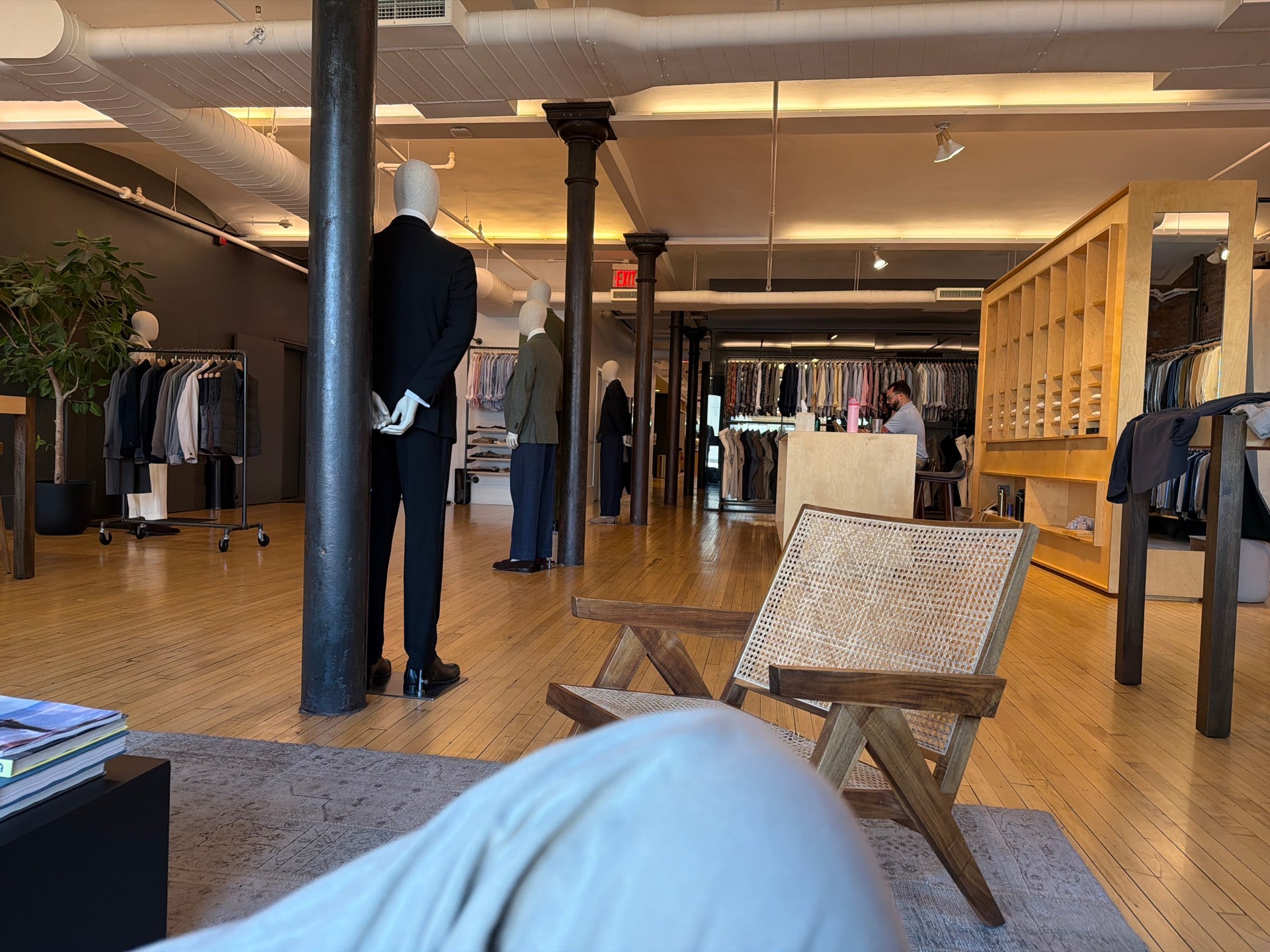 Checked in at Proper Cloth