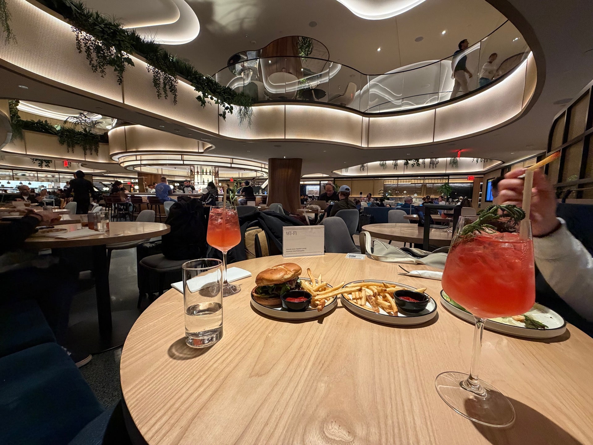 Checked in at Chase Sapphire Lounge