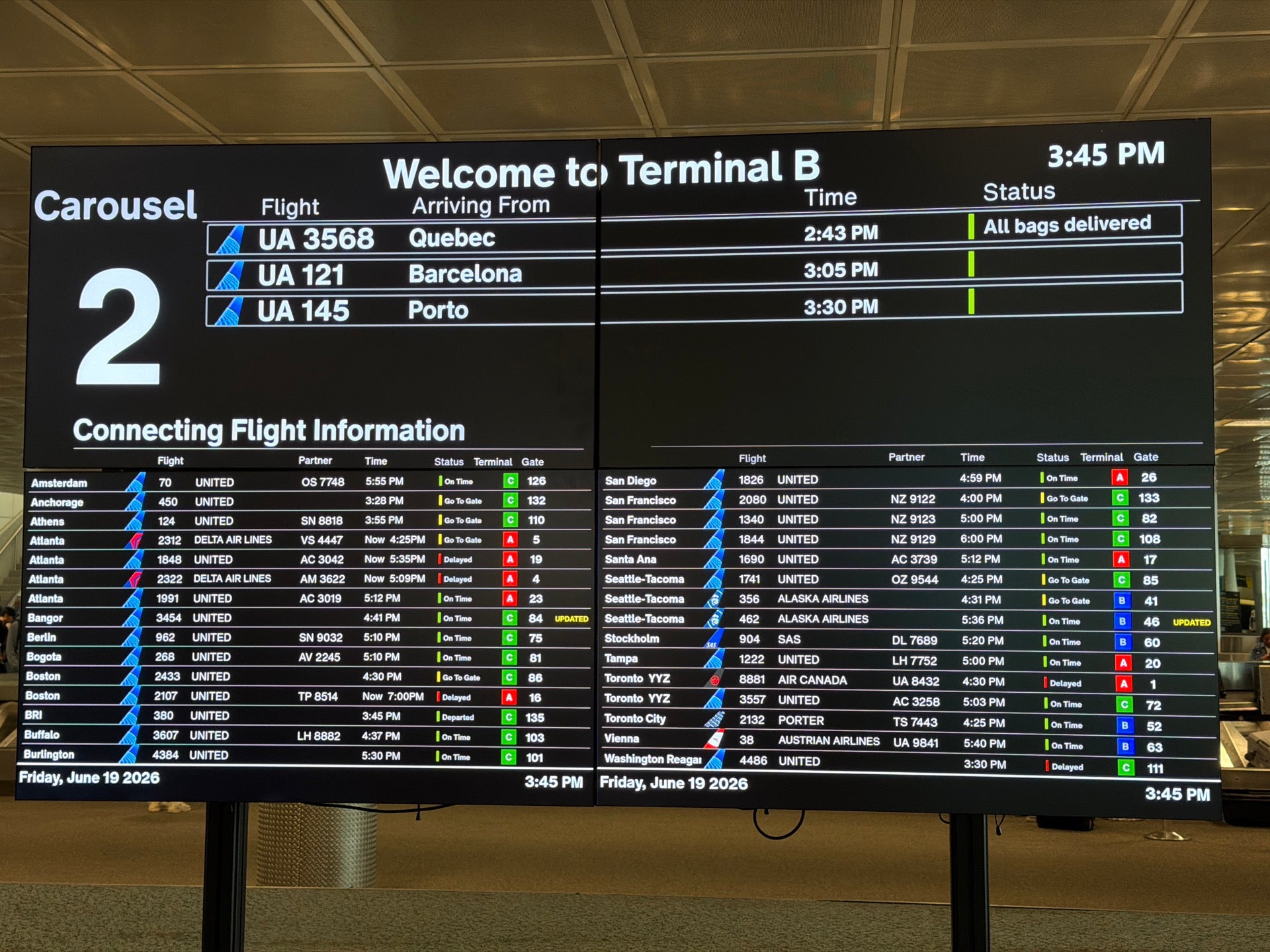 Checked in at Newark Liberty International Airport (EWR)