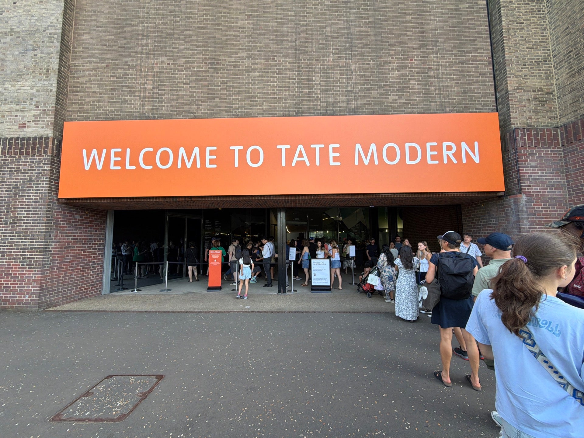 Checked in at Tate Modern