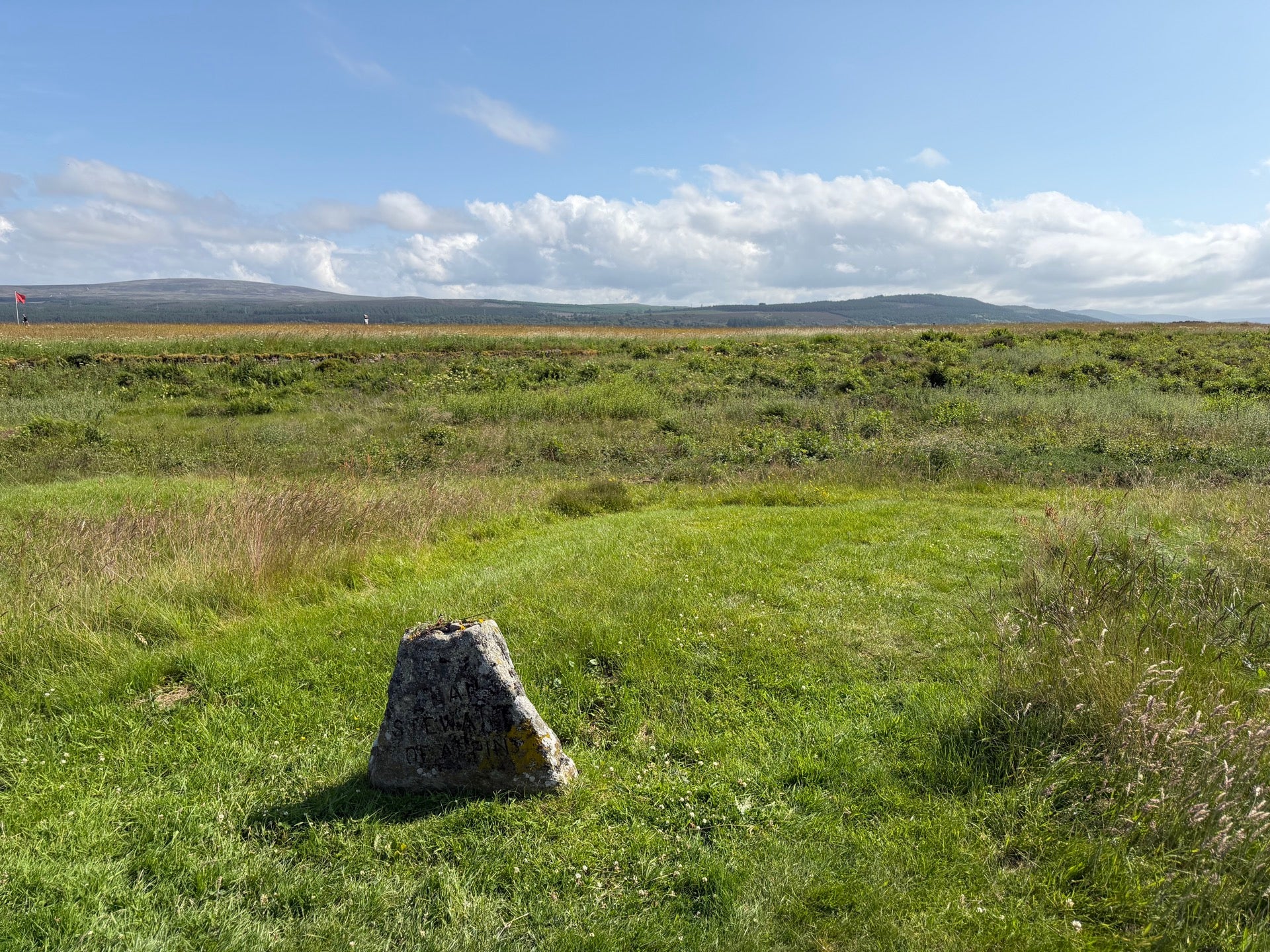 Checked in at Culloden Battlefield