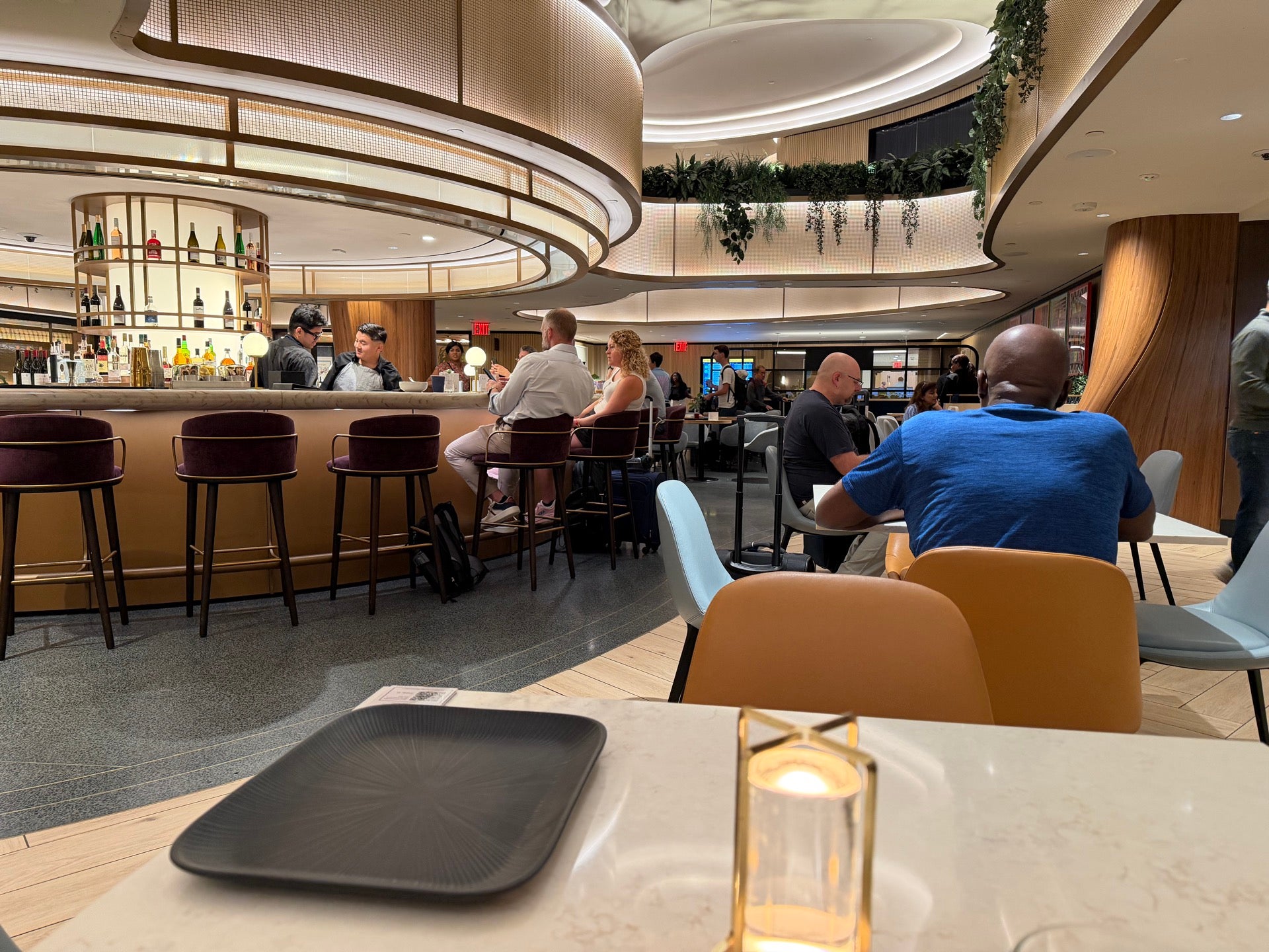 Checked in at Chase Sapphire Lounge